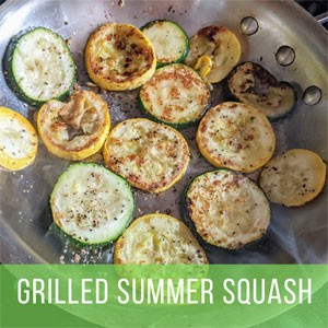 Grilled Summer Squash