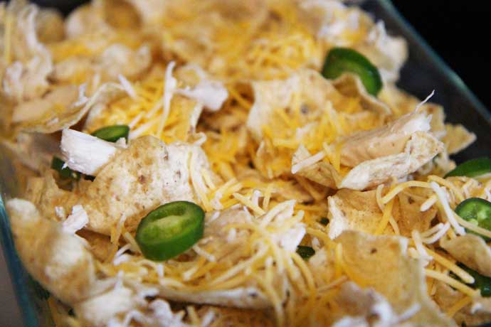 Chicken Nachos Recipe with Jalapenos