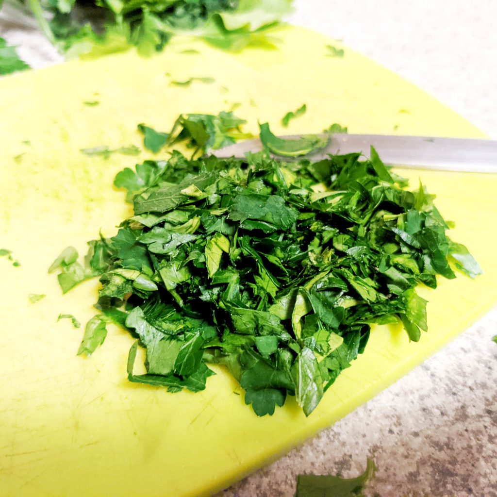 Fresh Chopped Italian Parsley