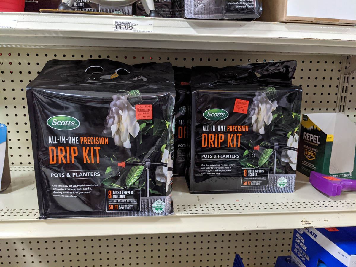Scotts Drip Irrigation Kit at Ollies Bargain Outlet
