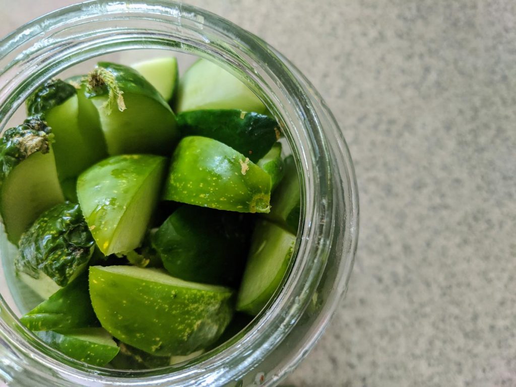 Homemade Knockoff Claussen Pickles