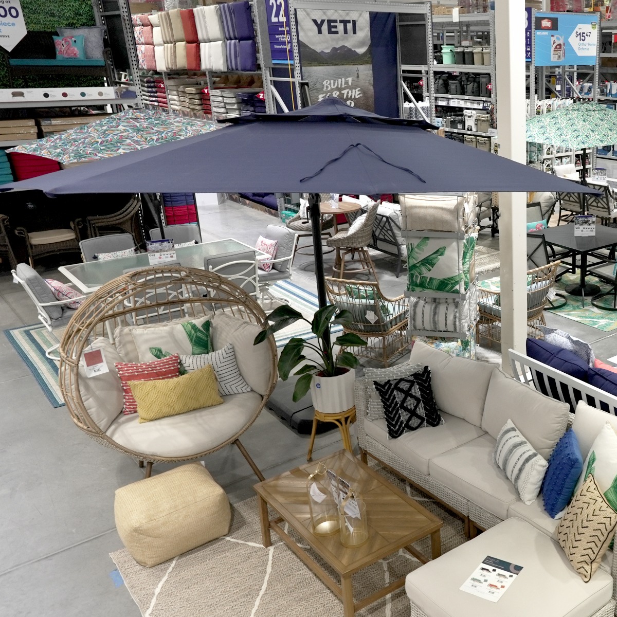 Lowe's Outdoor Living Patio Deals for Spring Fest 2022 - Image courtesy of Lowe's