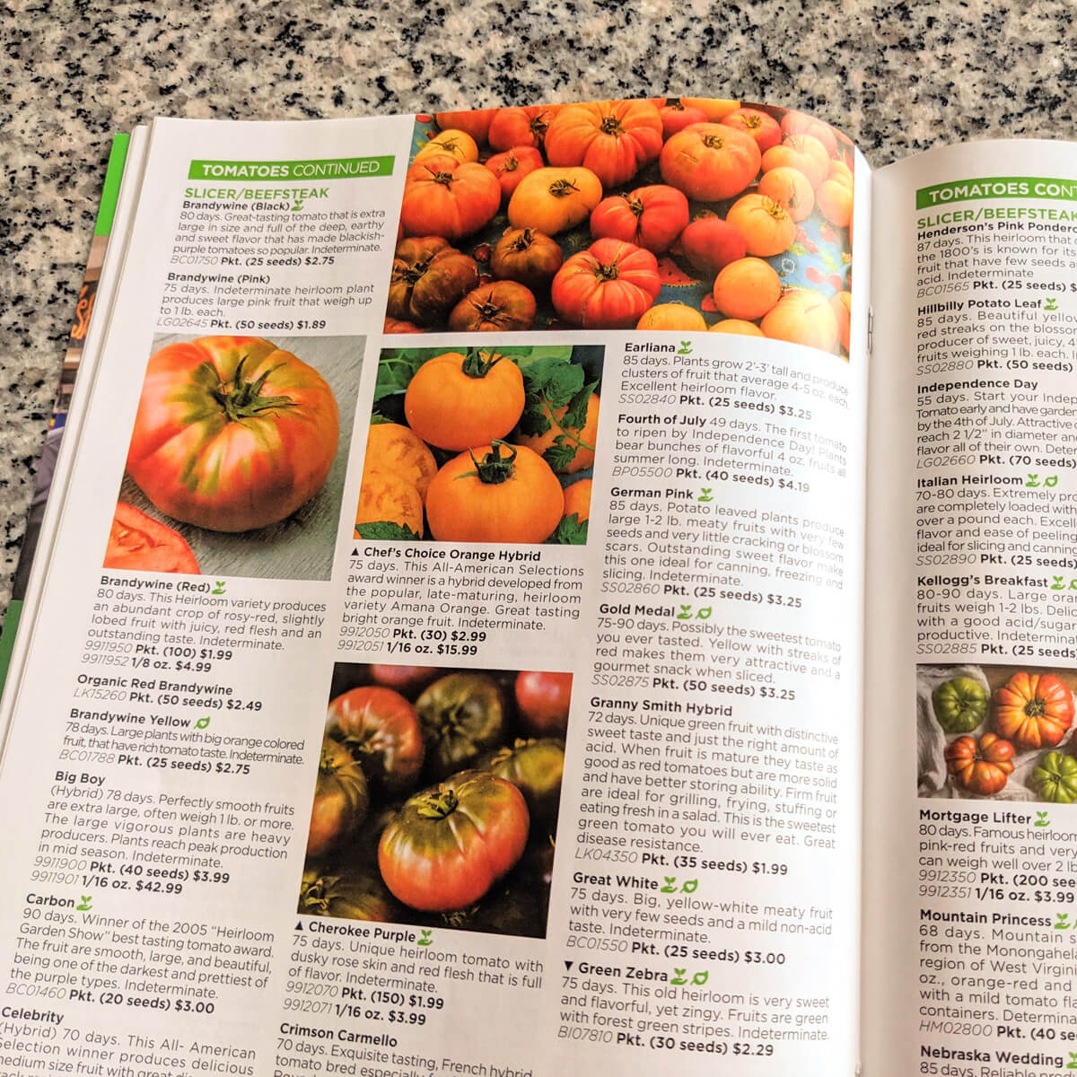 Free Rohrer Seed Catalog