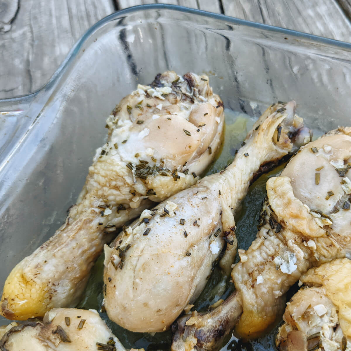 Rosemary Garlic Chicken Drumsticks / Legs