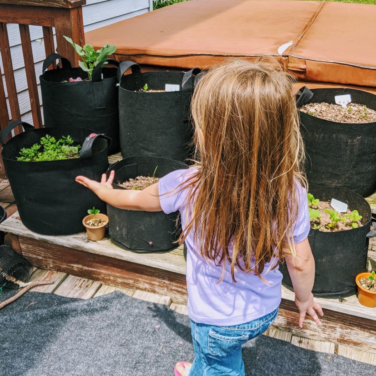 She talks to plants. She speaks my language. I love her, what can I say?!