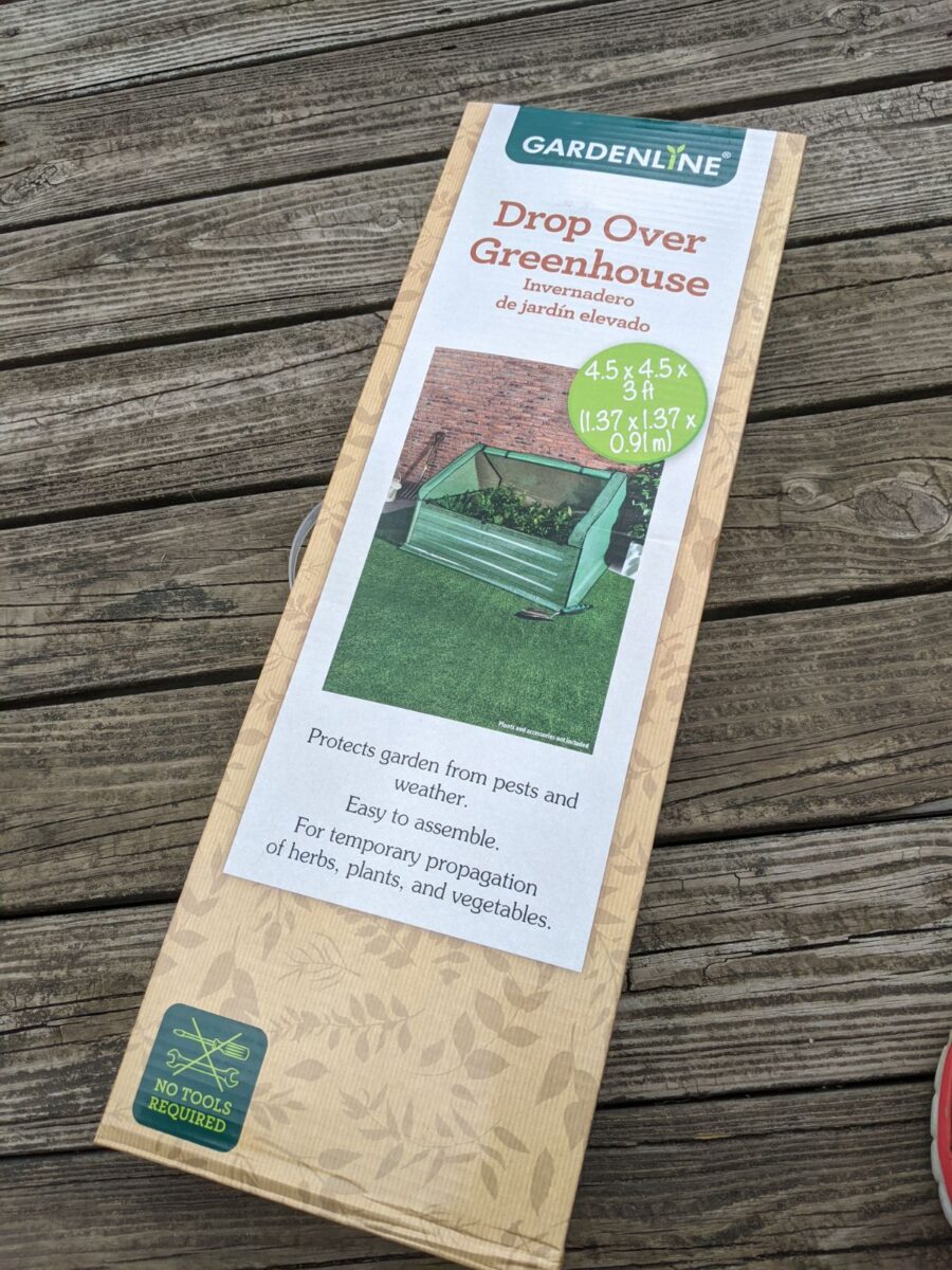 Aldi Drop Over Greenhouse Raised Bed Covers Review Bunny s Garden Aldi Drop Over Greenhouse Raised Bed Covers Review Bunny s Garden